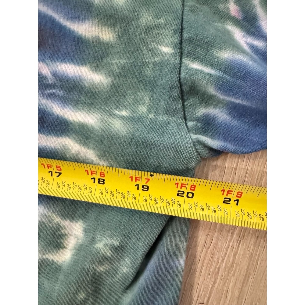 Vintage 90s Jim Morrison The Doors Tie Dye T-Shirt Fruit of the Loom Large - Picture 6 of 6